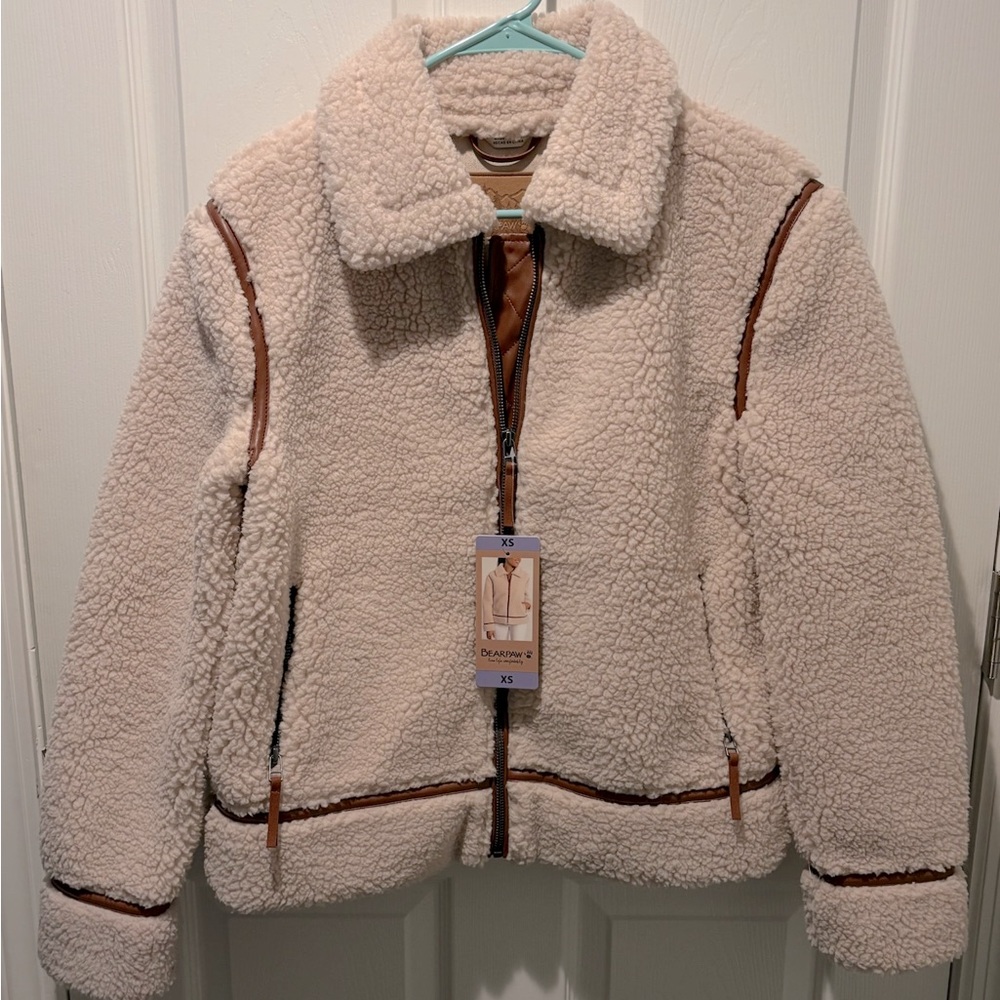Bear! Paul extra small Cream jacket
